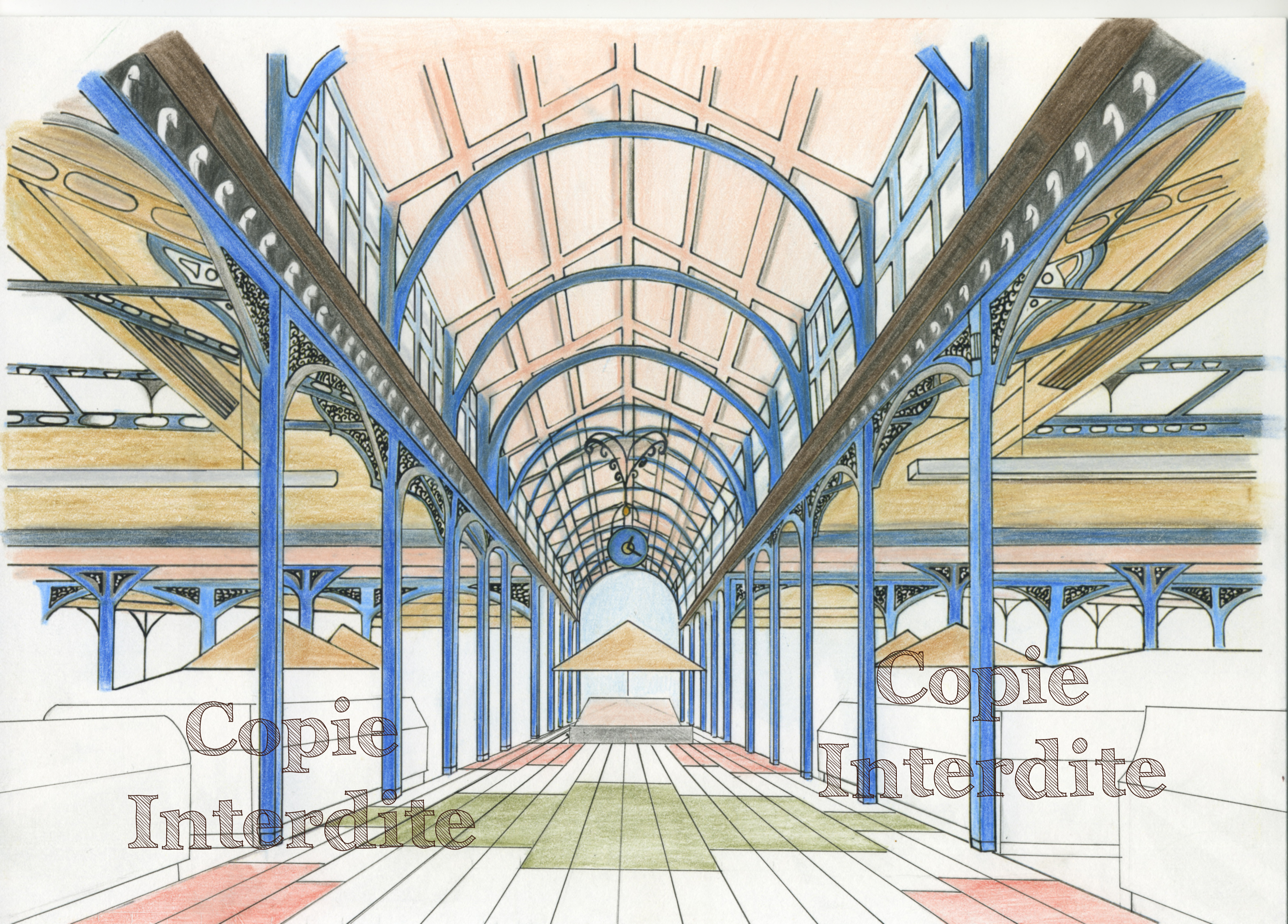 Les halles de Dijon