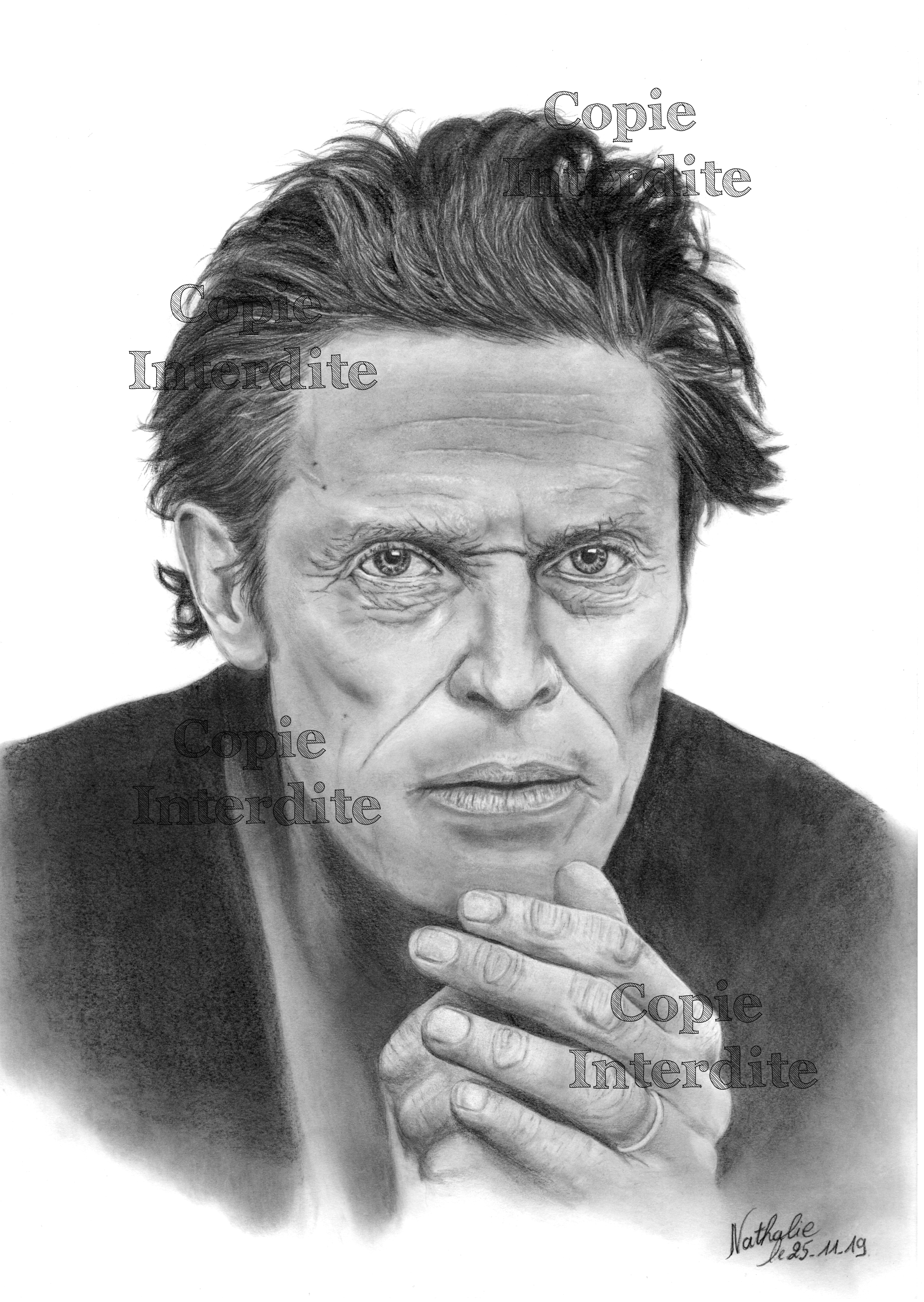 portrait Willem Dafoe