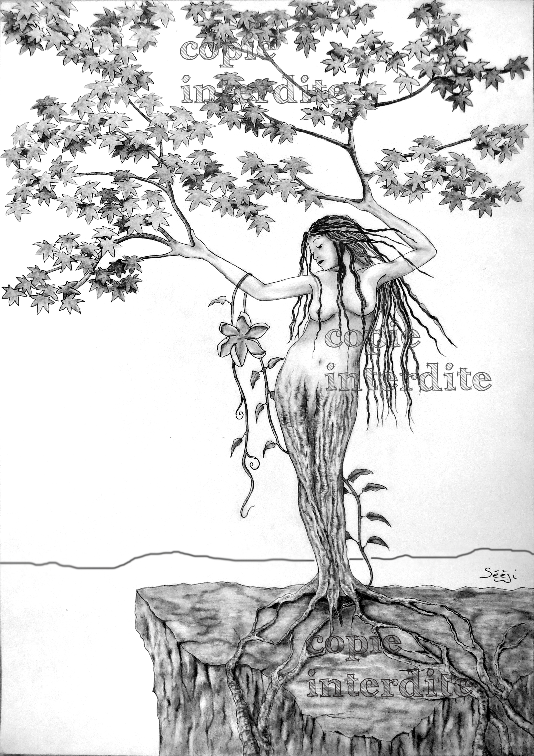 Femme arbre