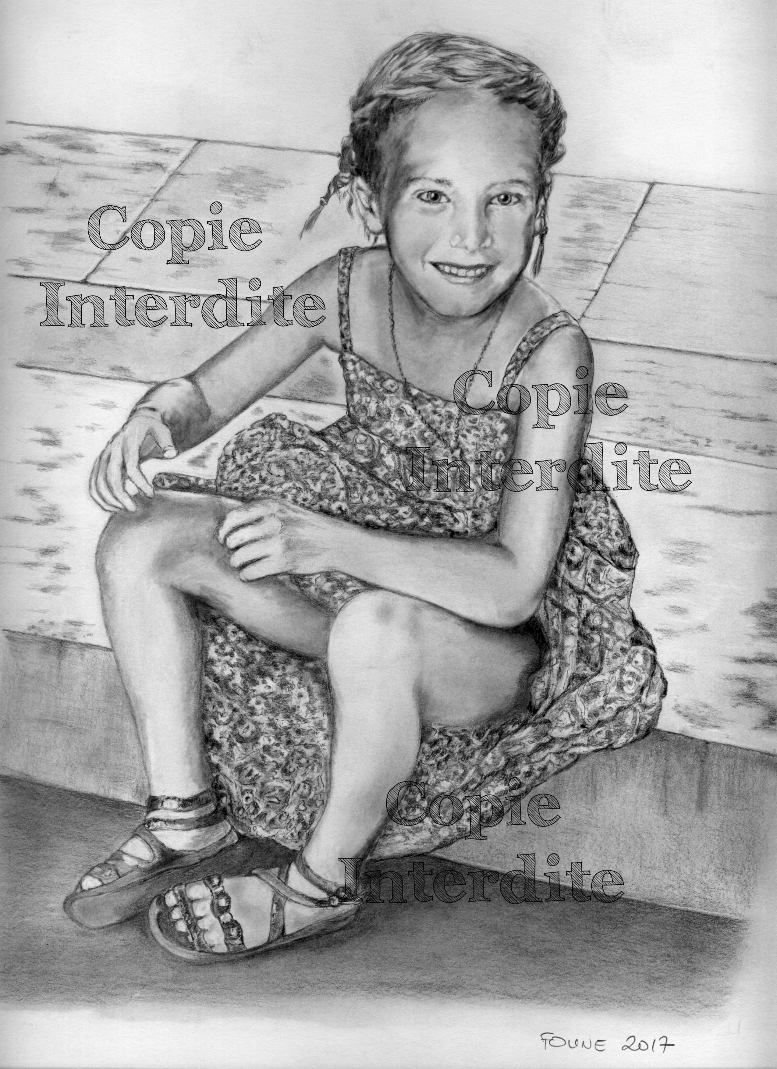 portrait fillette