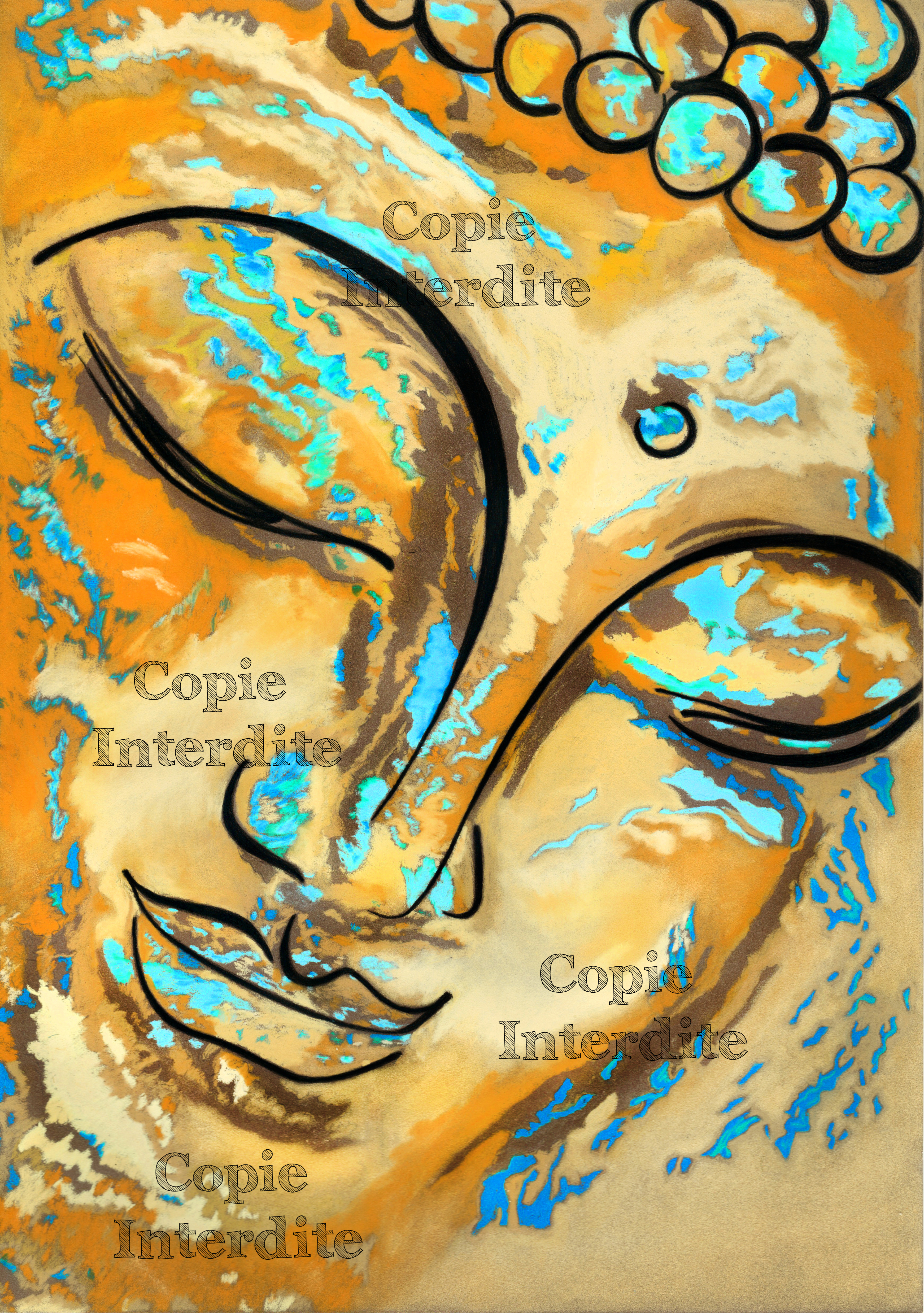 bouddha visage