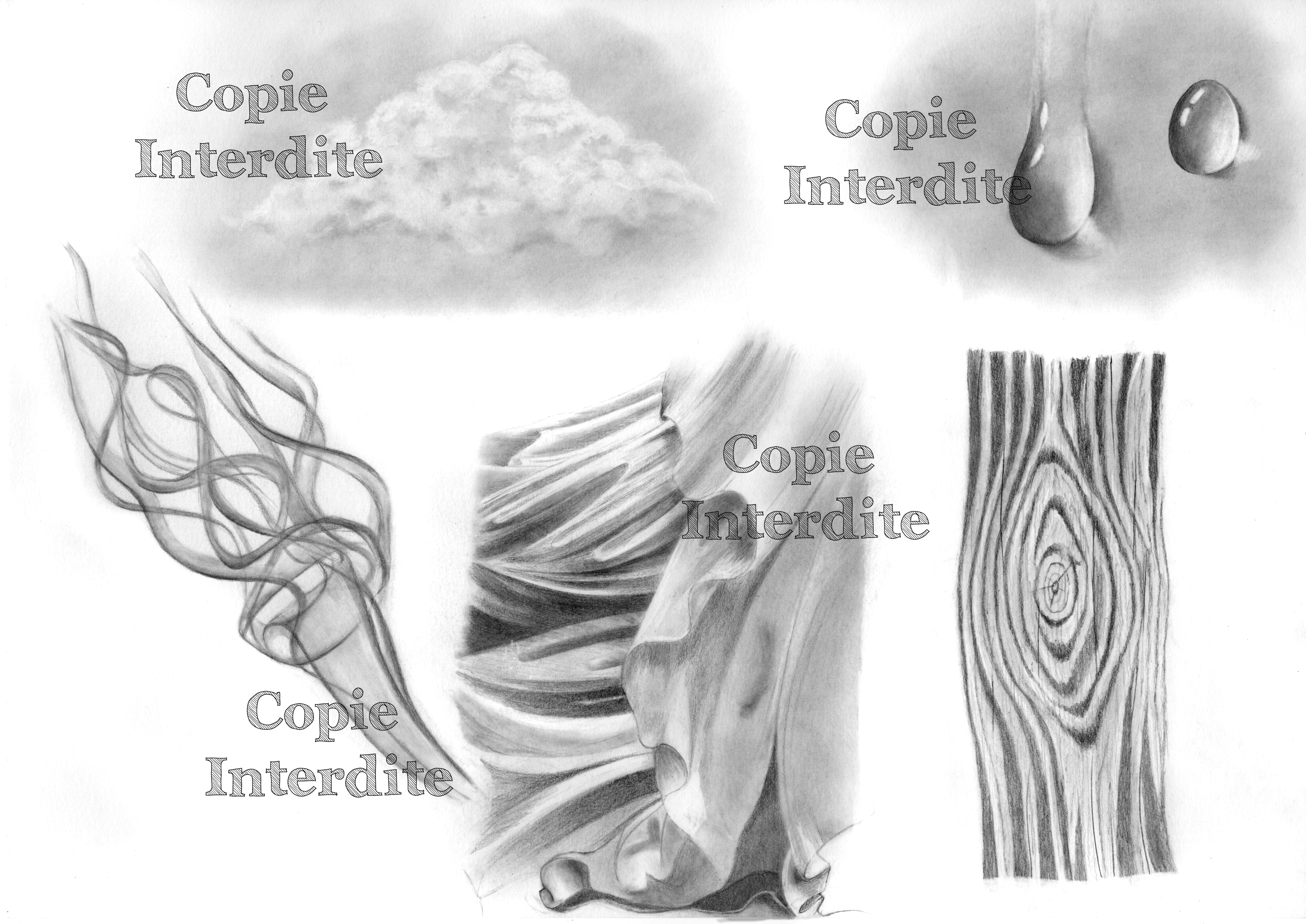 Etudes de textures
