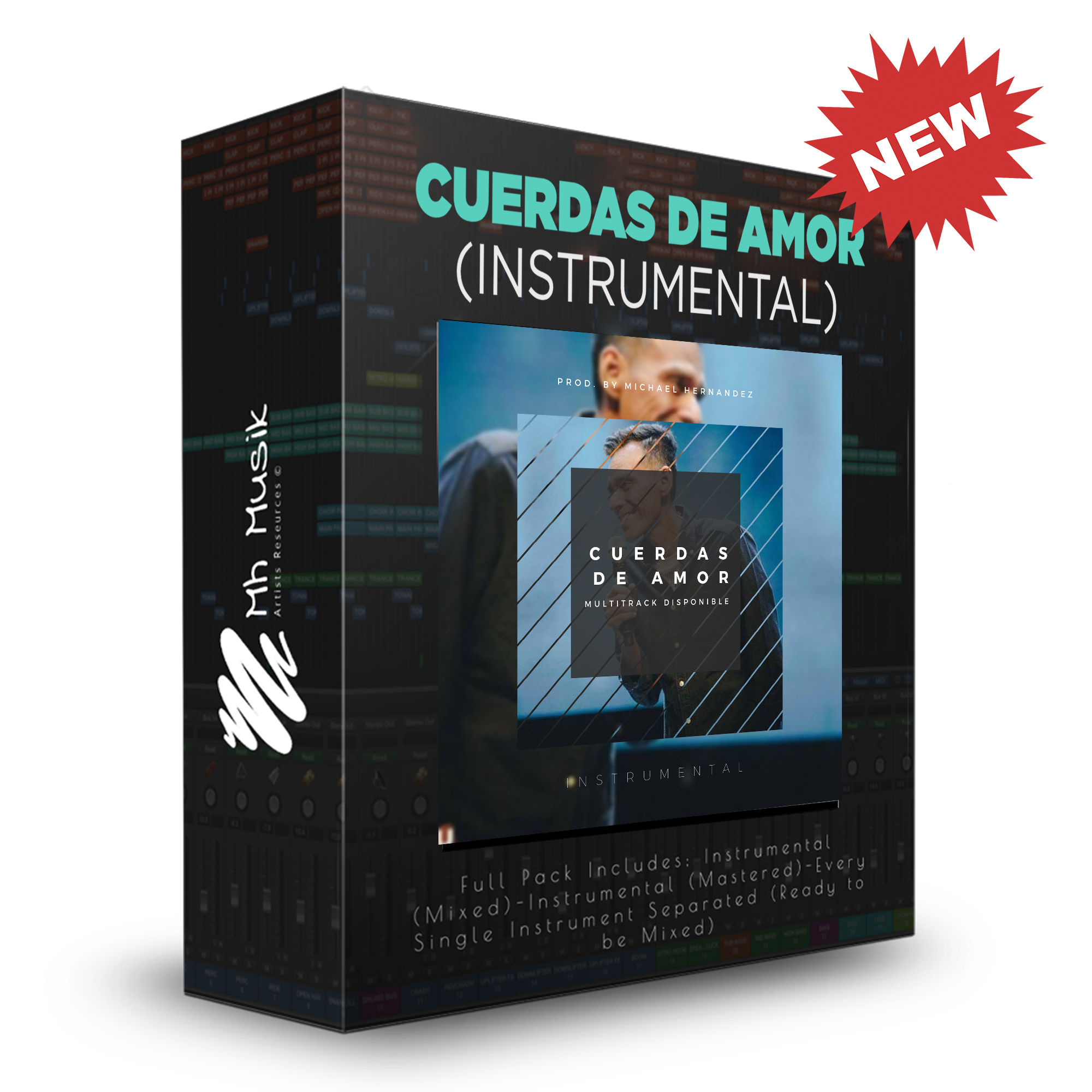 Cuerdas de Amor by Julio Melgar | PISTA + MULTI-TRACK