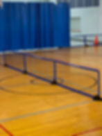 New between-court barriers at Galatzan