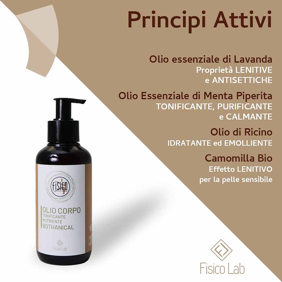 Miniatura: Olio Corpo Bothanical principi attivi