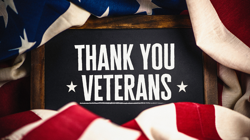 Veteran's Day Sunday Services