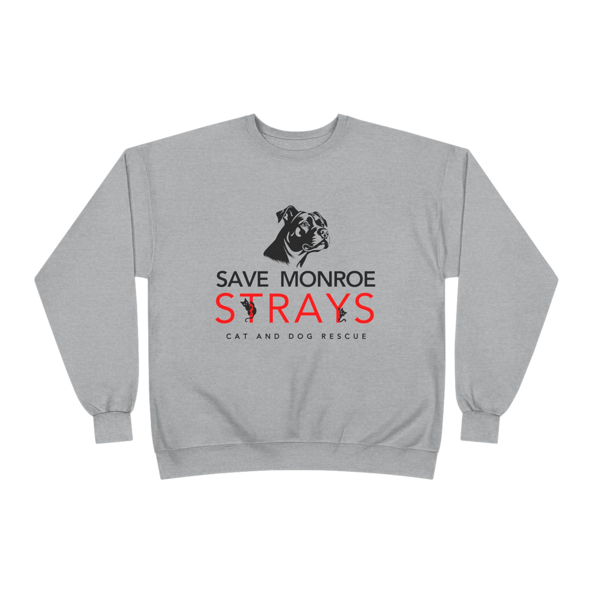 Crewneck Sweatshirt - Black Pitbull Logo 