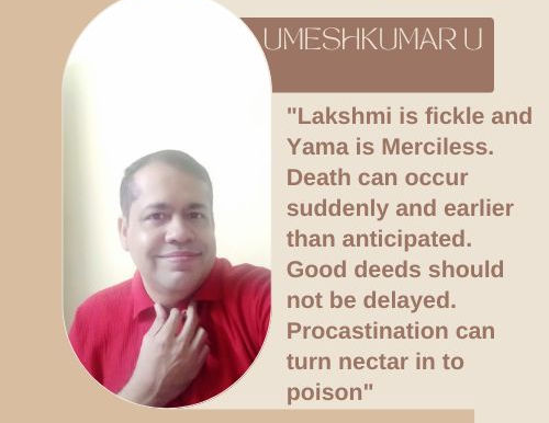 LAKSHMI IS FICKLE
