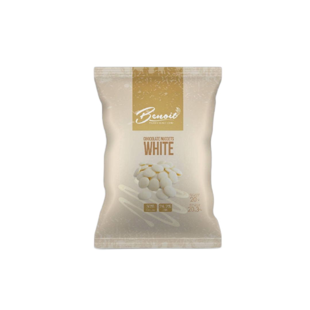 White Chocolate Couverture 29% Benoit 20 Kg