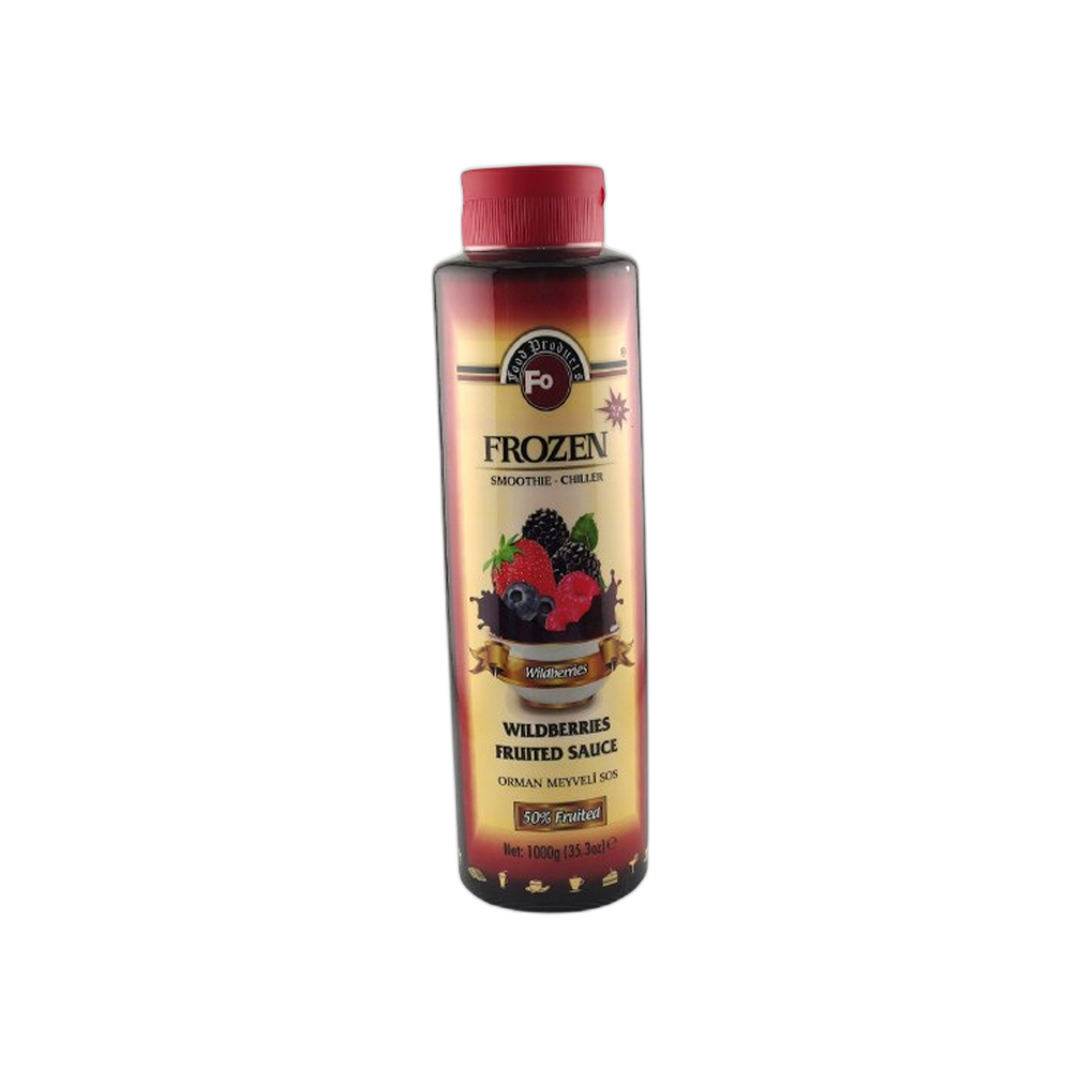 WILDBERRIES 50% FRUITED SAUCE FROZEN FO 1KG