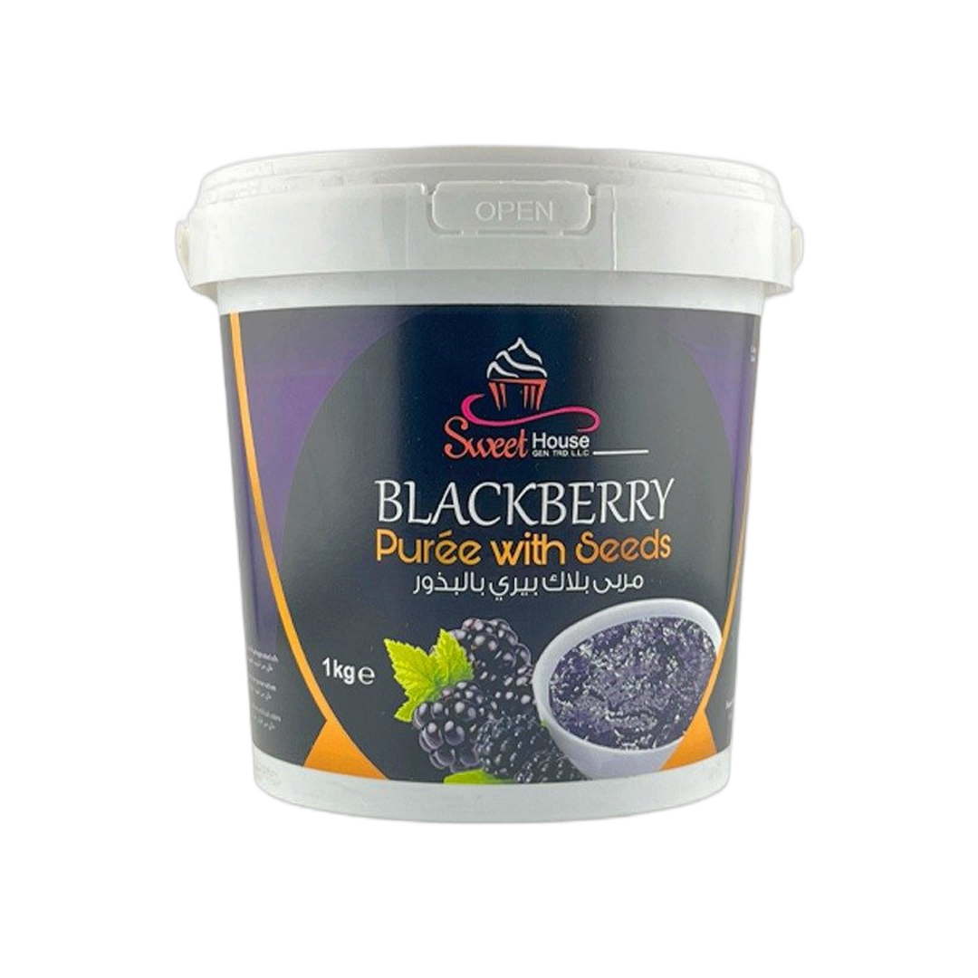 Sweet House Blackberry Puree With Seeds ( 1 ) Kg