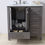 Thumbnail: 36" Malibu Grey Single Sink Vanity
