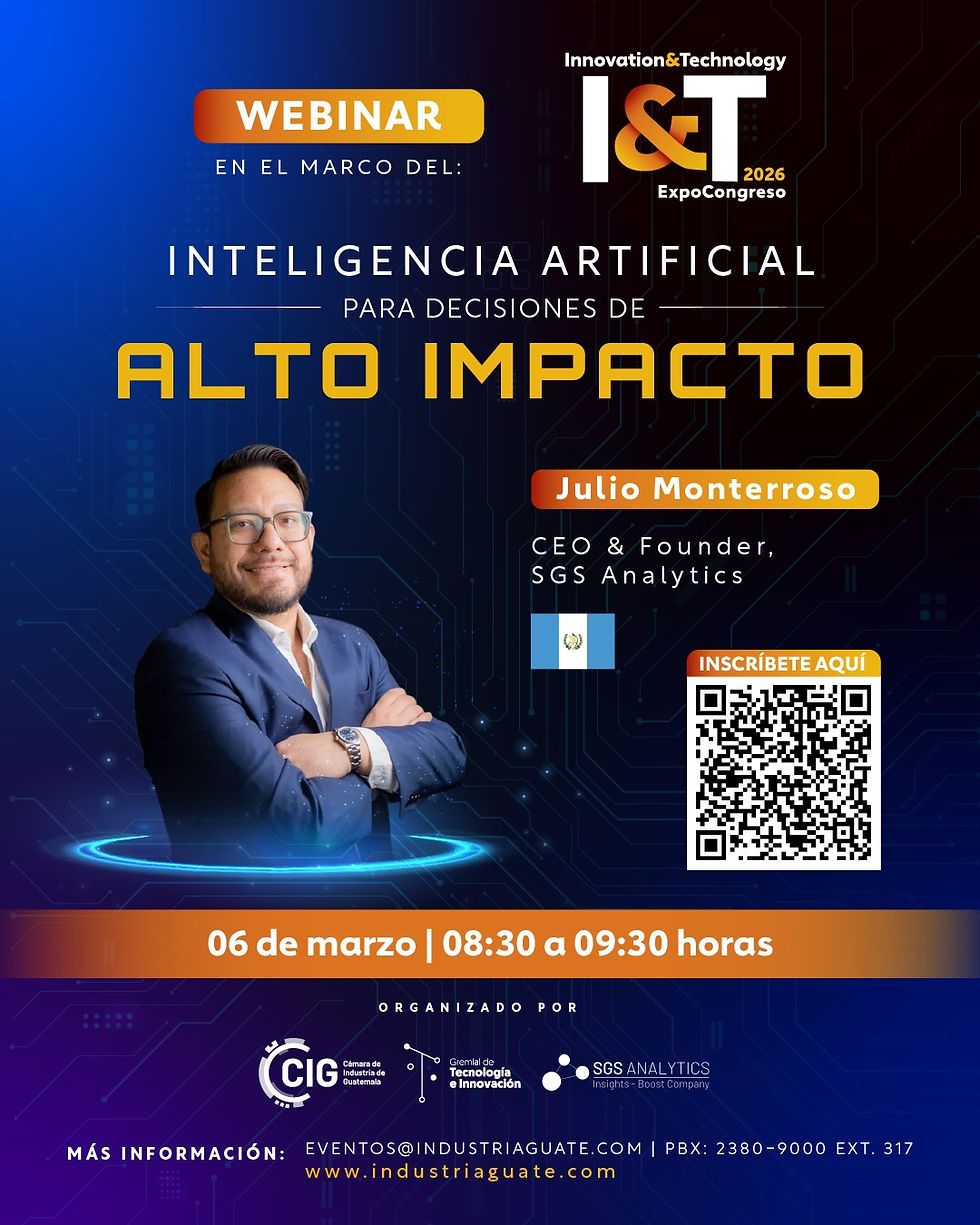 INTELIGENCIA ARTIFICIAL PARA DECISIONES DE ALTO IMPACTO