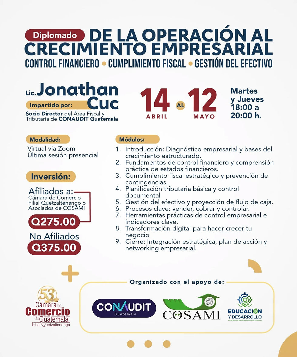 Diplomado: De la Operación al Crecimiento Empresarial