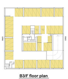 第一集團中心平面圖B3-F
