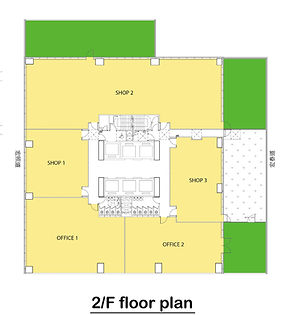 第一集團中心平面圖2-F