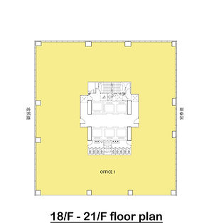 第一集團中心平面圖18-F-21-F