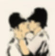 Banksy Cops Kissing