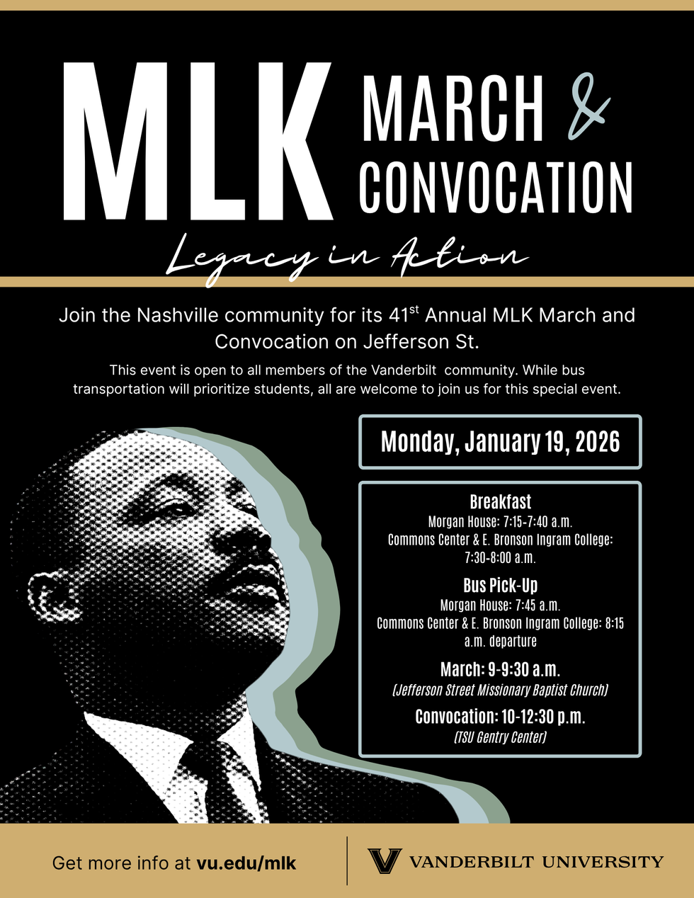 MLK March and Convocation Flyer