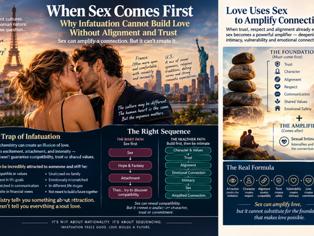 When Sex Comes First