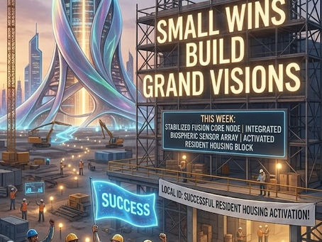 Small Wins as Important as the Destination