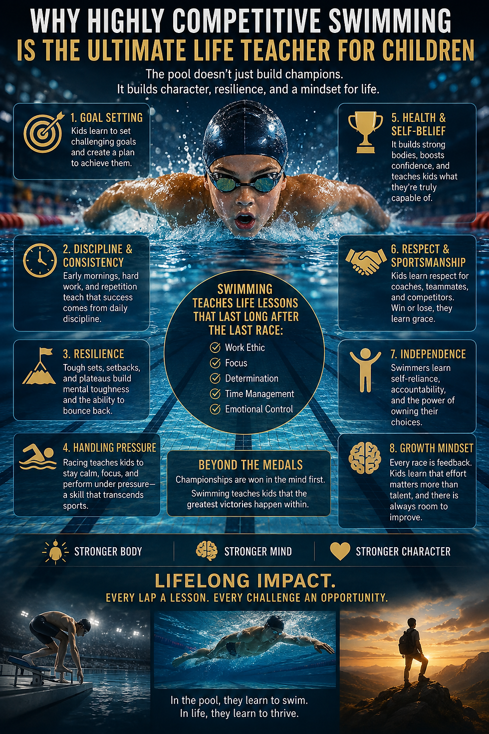The Ultimate Blueprint: Why Competitive Swimming Teaches Kids How to Succeed at Life