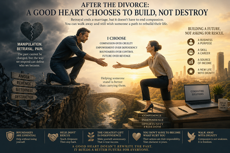 After the Divorce: When a Good Heart Refuses to Become a Bad One