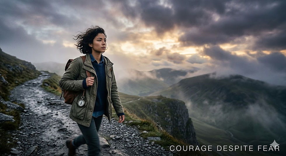 Courage as Action Despite Fear