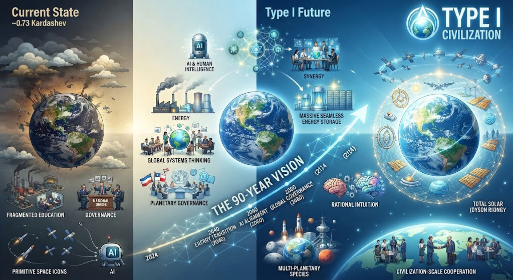 Type I Civilization Road Map Free Newsletter