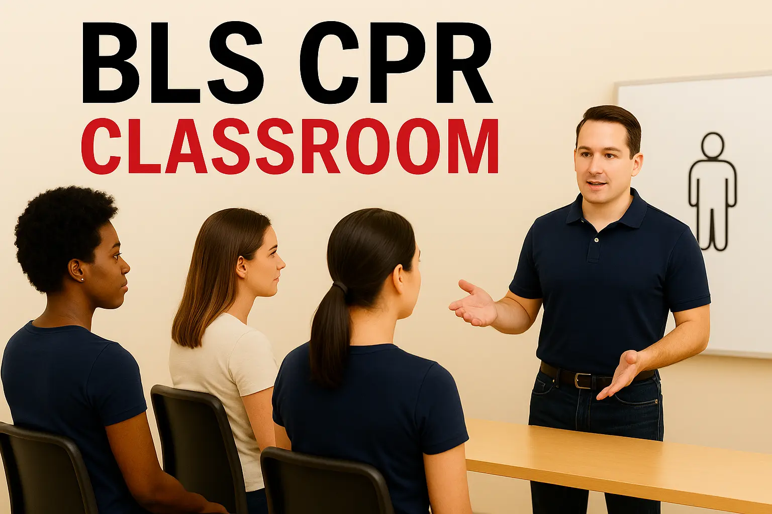 American Heart Association BLS Provider classroom — in-person CPR & AED training in Florida (initial & renewal) with CPR Buddy; hands-on skills check and certification eCard after completion