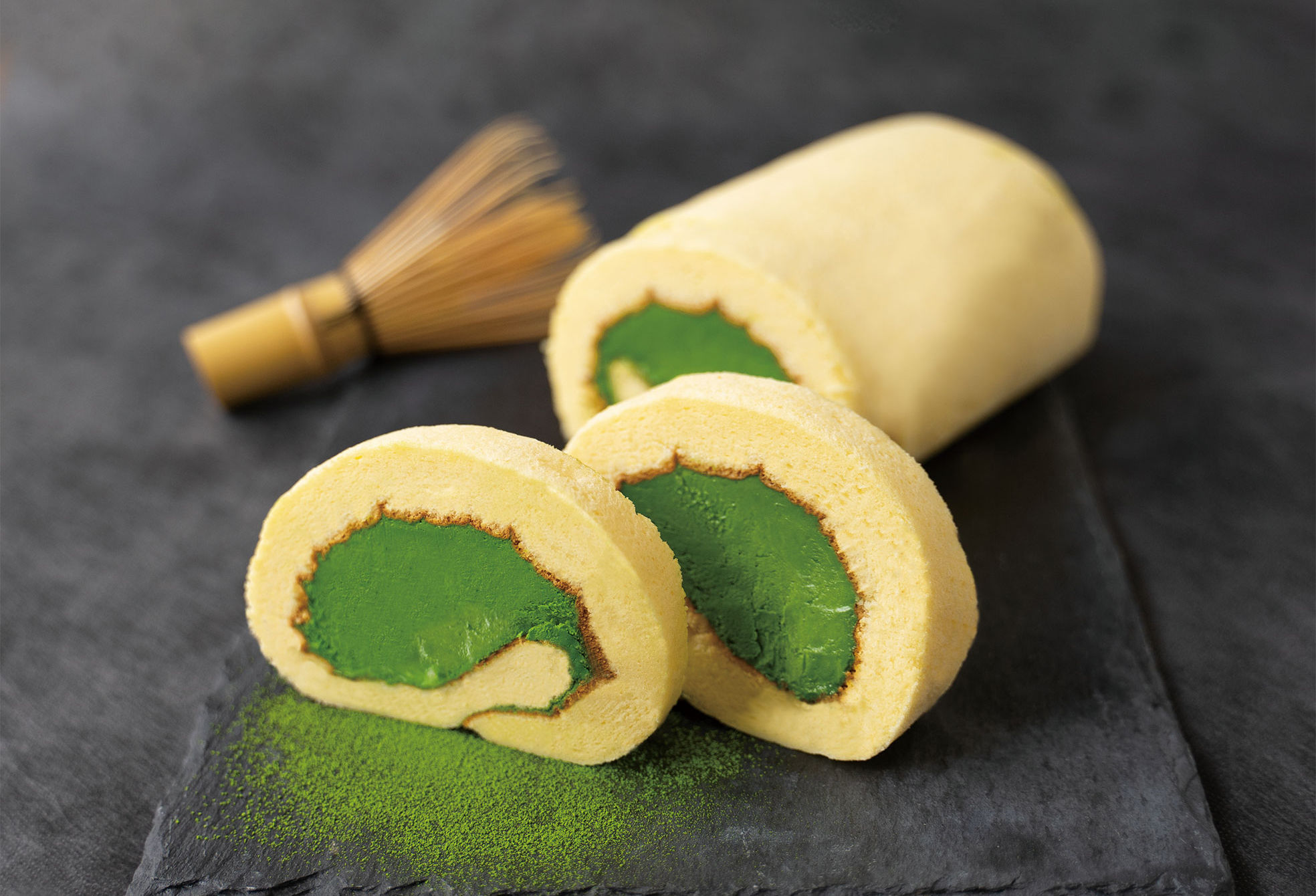 お濃茶ロールケーキ【冷凍】