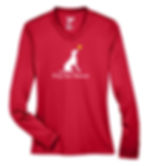 Thumbnail: Ladies' Performance Long-Sleeve T-ShirtFabric: 	•	3.5 oz./yd2 / 130 gsm 	•	100%