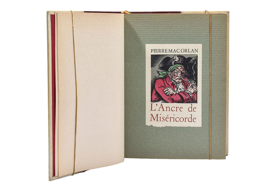Miniature : Pierre MAC-ORLAN - L’ancre de miséricorde
