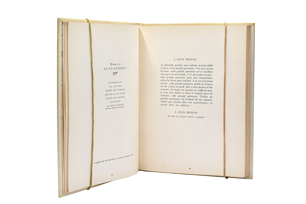 Miniature : Antoine de SAINT-EXUPÉRY - Le petit prince