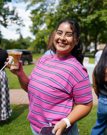 Iced Latte served with house made syrup served in a Brand Activation event in NYC
