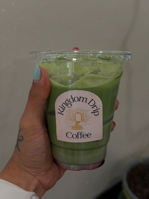 Iced Match created by professional barista in Fair lawn NJ