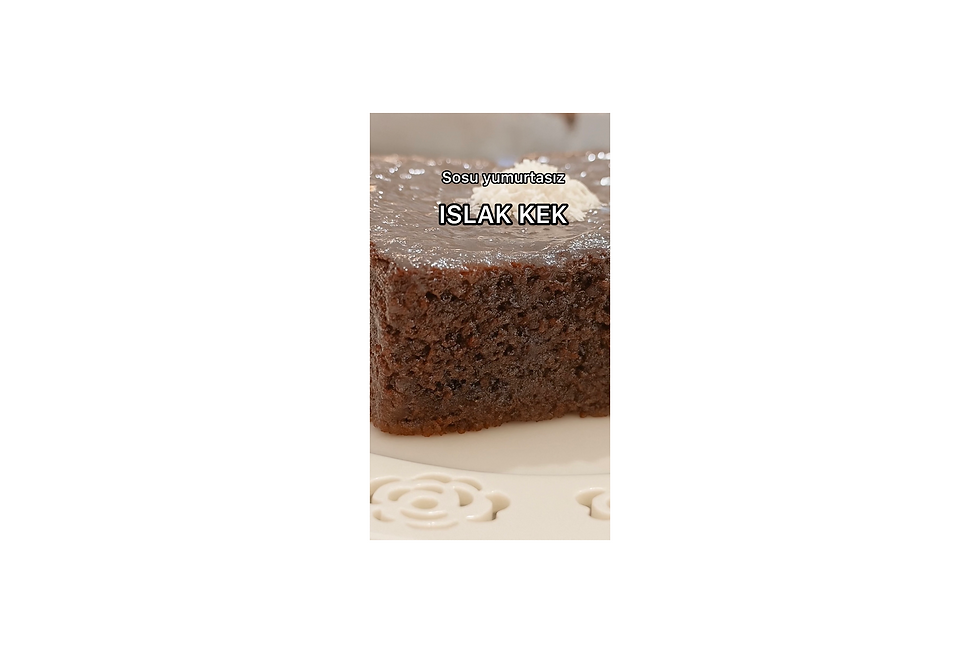 Islak kek (Tarif 2)