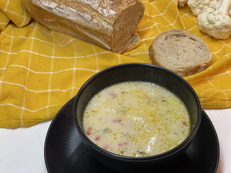 Kremalı Karnabahar Çorbası