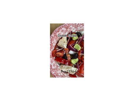 Yunan Salatası (Greek Salad)