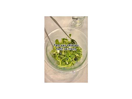 Diyet Semizotu Salatası