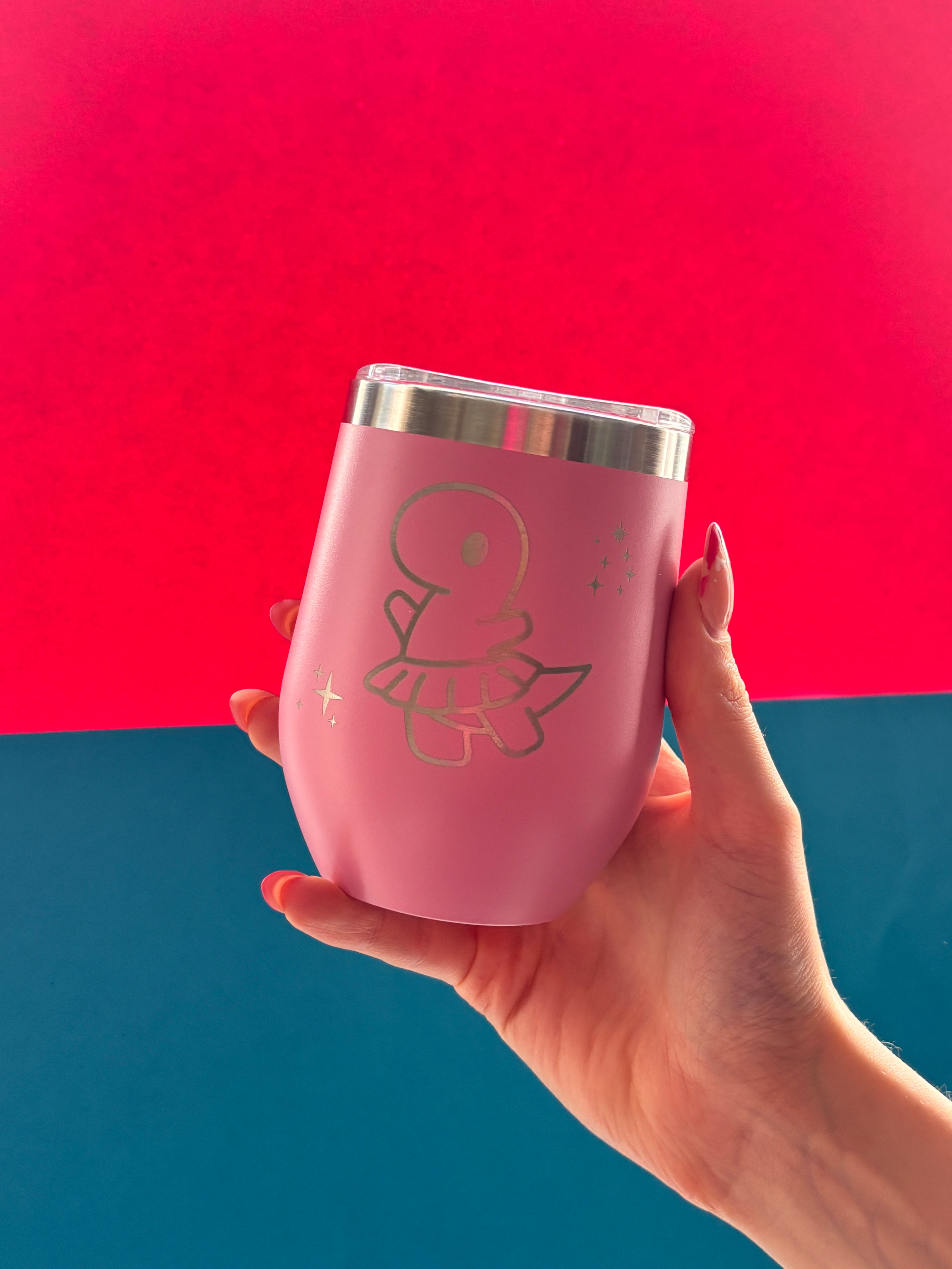 Pink Ballet Travel Mug