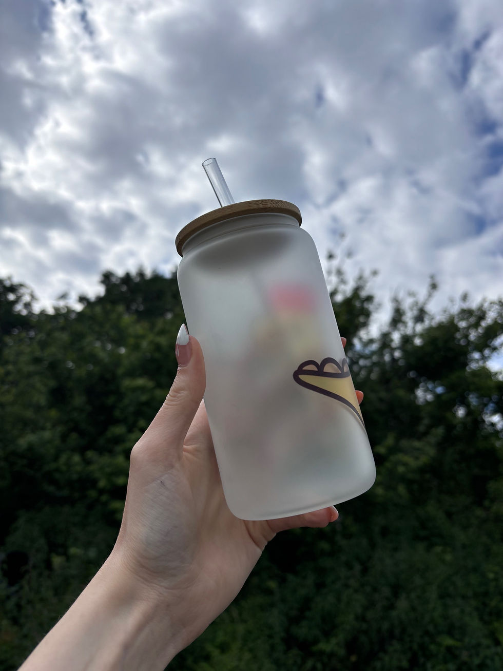Thumbnail: Art Dino Glass Tumbler