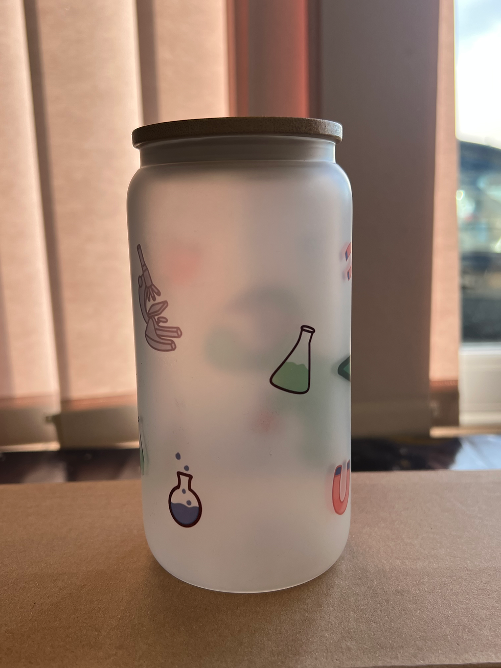 Thumbnail: UD - Science Dino Glass Tumbler