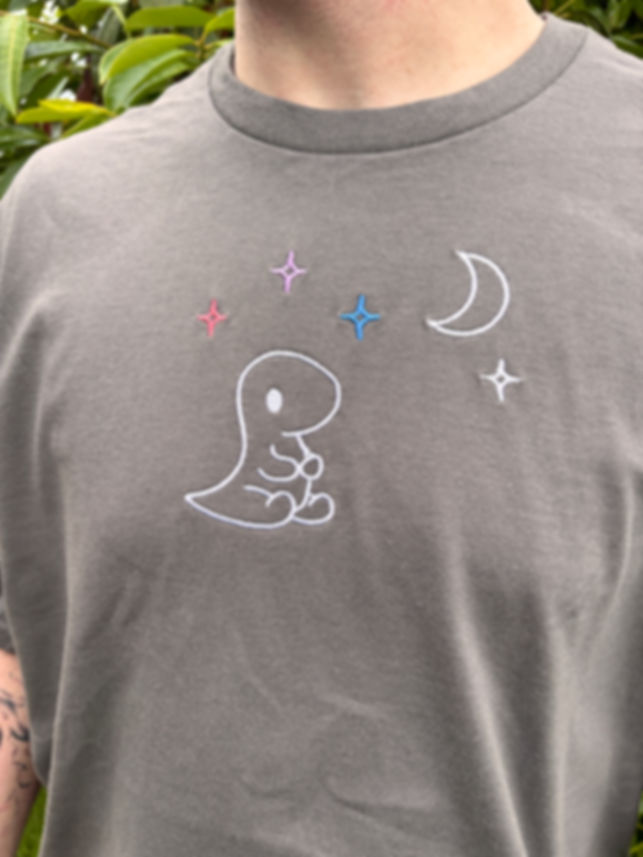 Pride Stargazing Dino T-Shirt