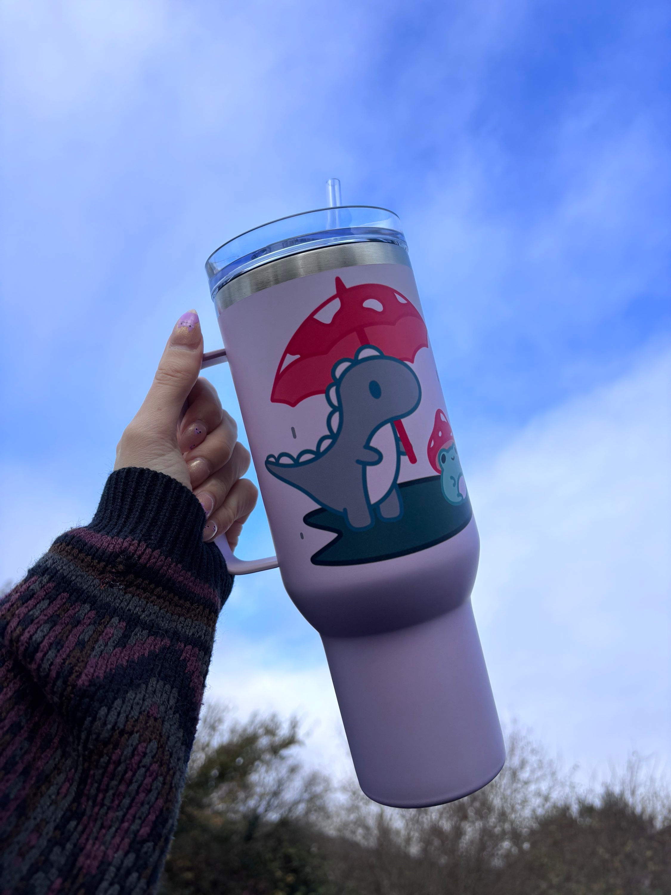 Mushroom Froggy XL Tumbler