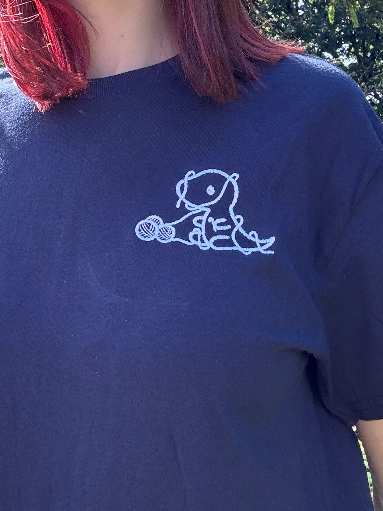 Crochet Dino T-Shirt