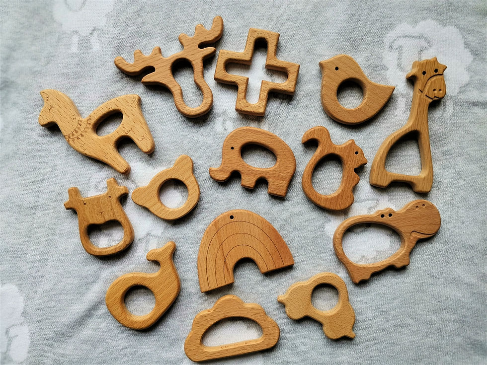 Thumbnail: 'Joy' Dummy Clip/Teething Ring Combo