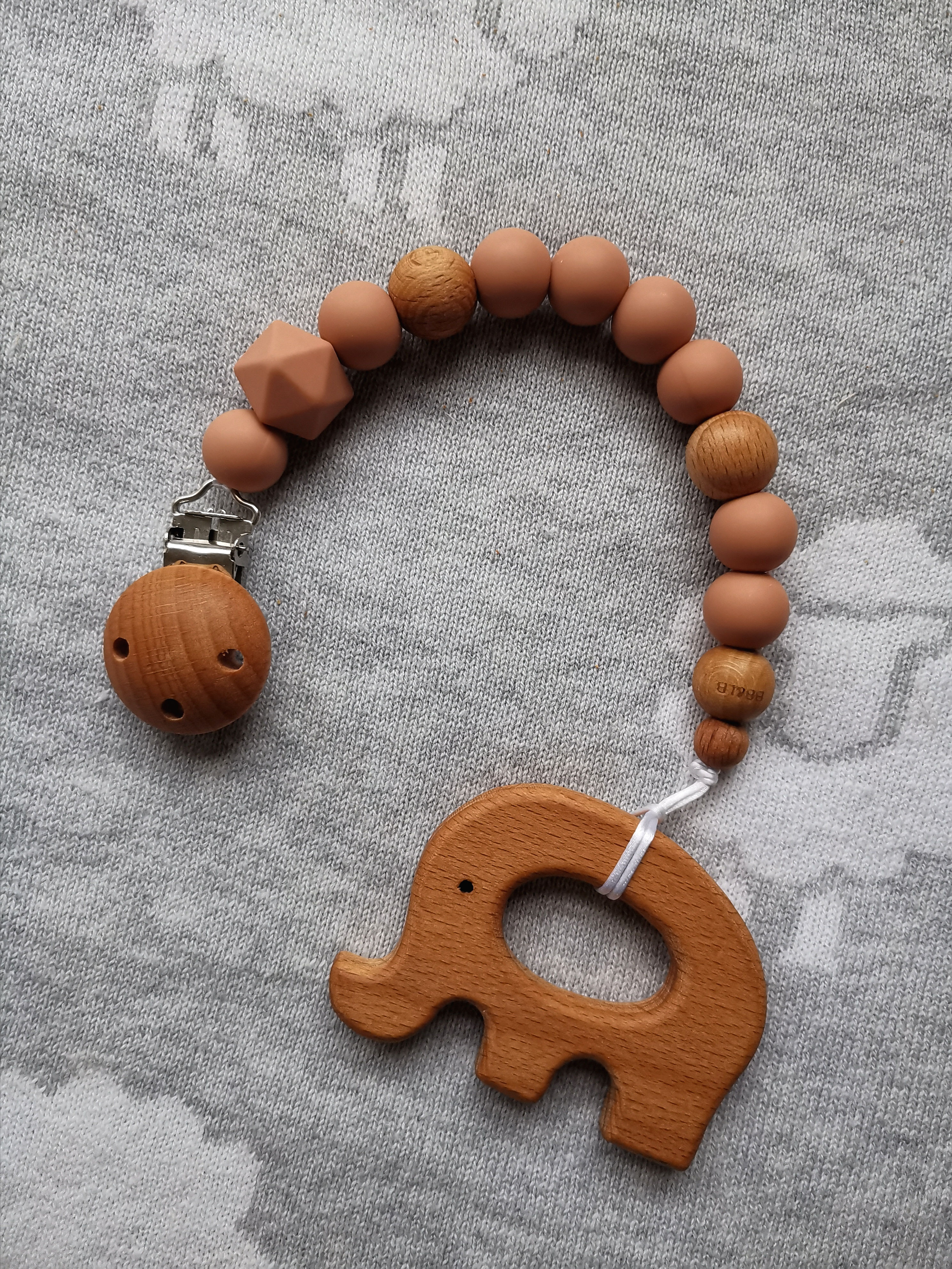 Dusty Coral Boho Dummy Clip