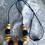 Thumbnail: Navy Wooden Teething Necklace