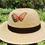Miniatura: SOMBRERO DE ALA DE 9 C.M. DE PALMA